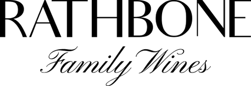 Rathbone Family Wines logo on dark background